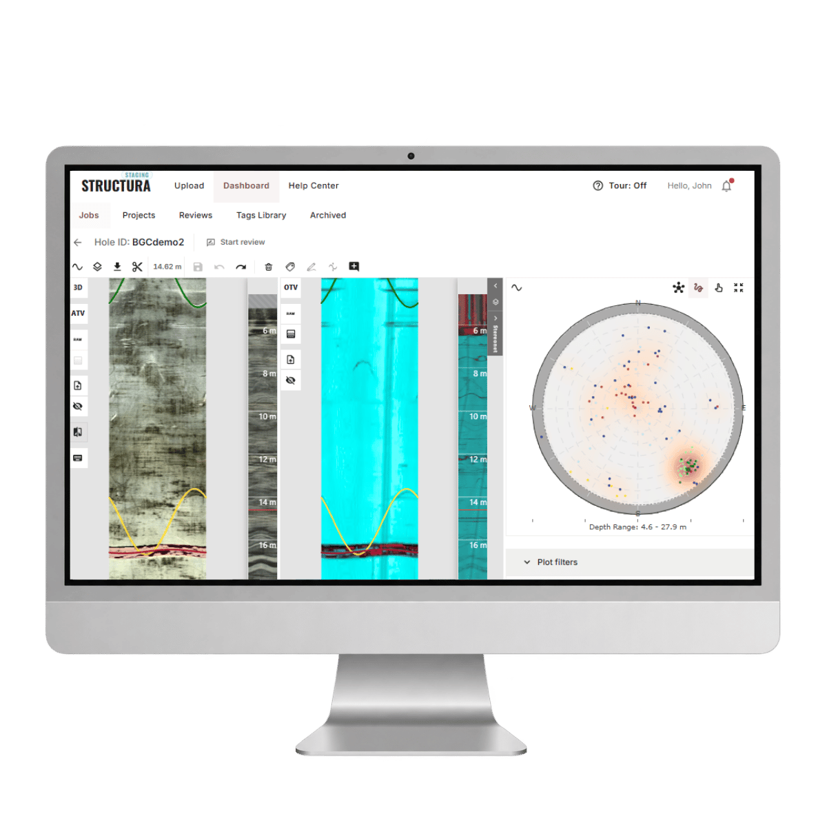 televiewer interpretation software